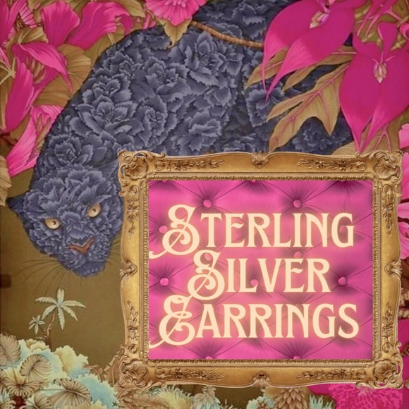 STERLING SILVER EARRINGS